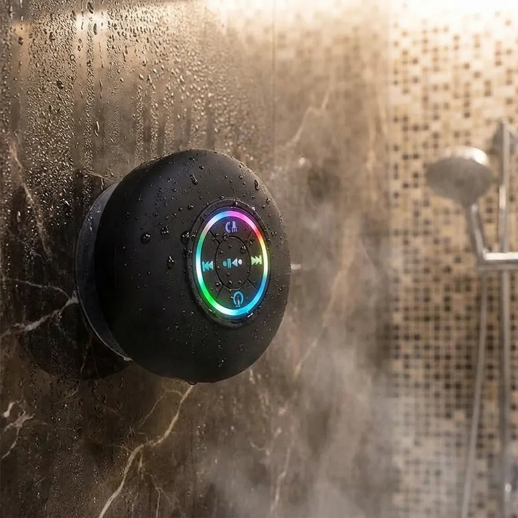 Large Suction Cup Waterproof Bluetooth Speaker