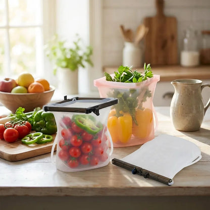 Reusable Silicone Bags (3 Pcs)