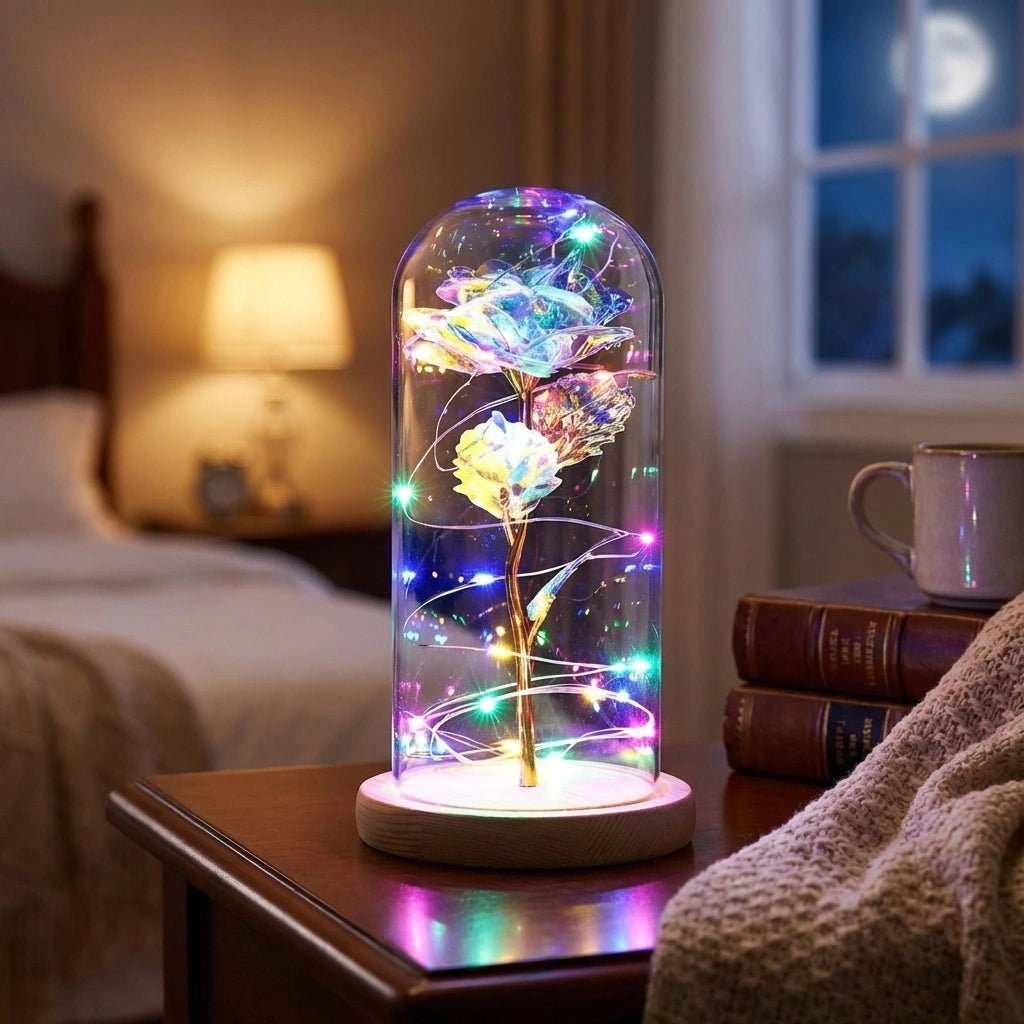 LED Rose Light Decor