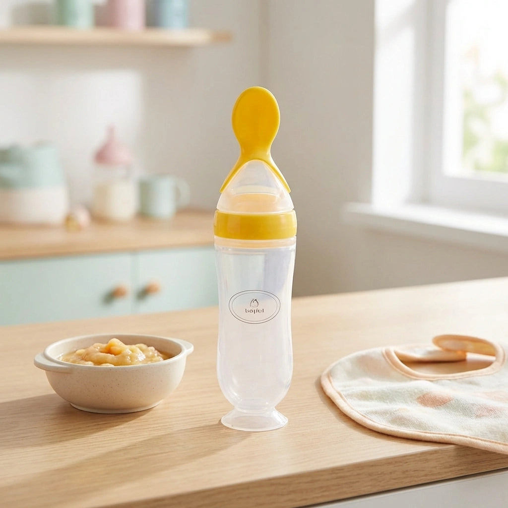Premium Baby Food Squeeze Feeder Spoon