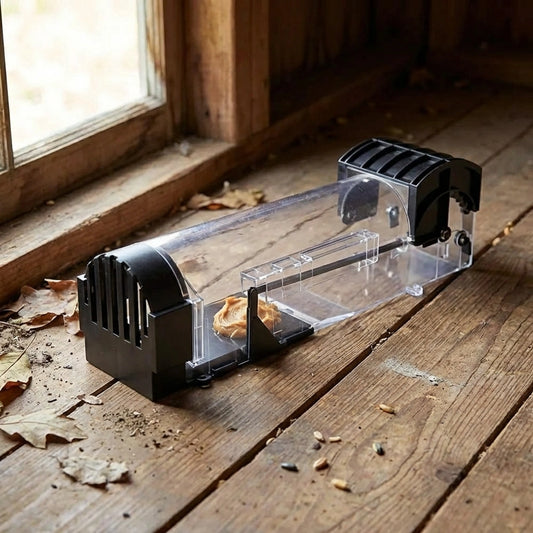 Smart Self-Locking Mousetrap