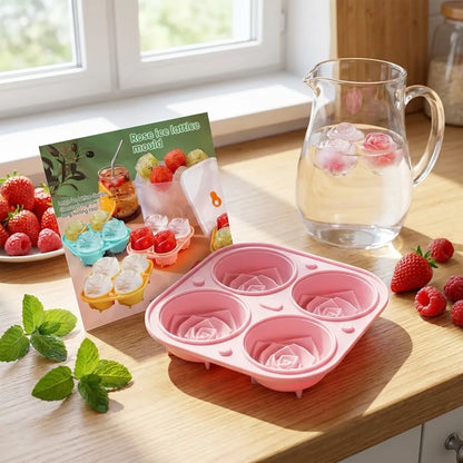 Rose Ice Lattice Mould
