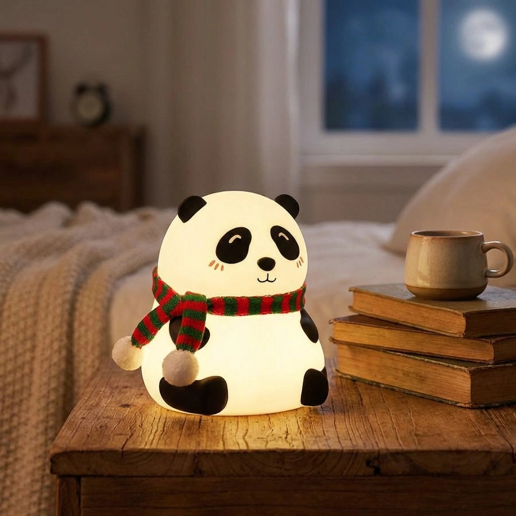 Silicon Touch Panda Lamp