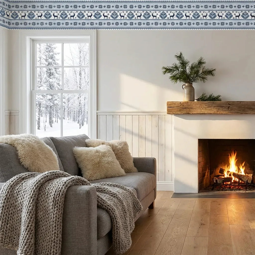 Peel & Stick Wall Paper Border