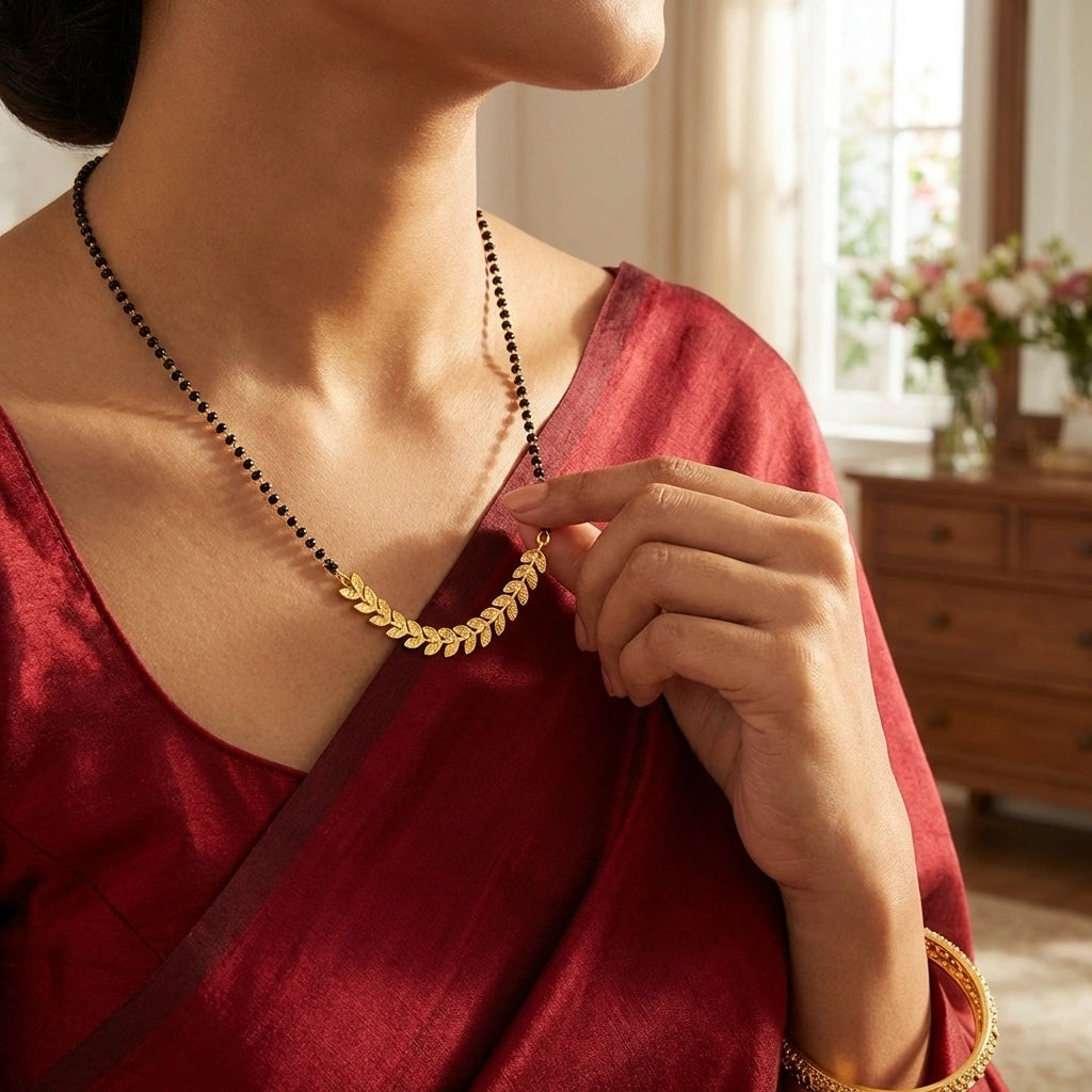 New Gold Plated Mangalsutra