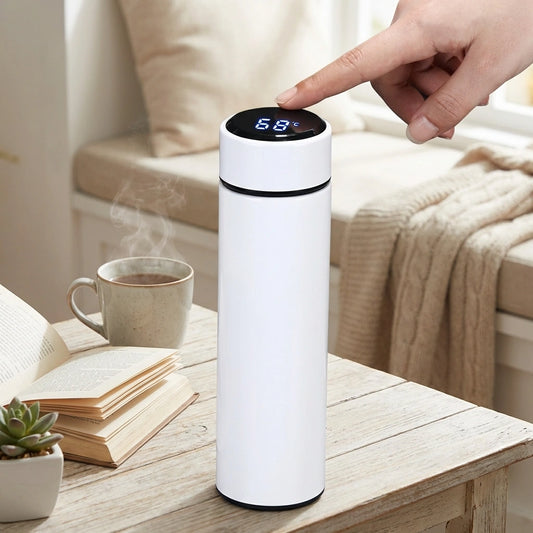 LED Temperature Display Flask