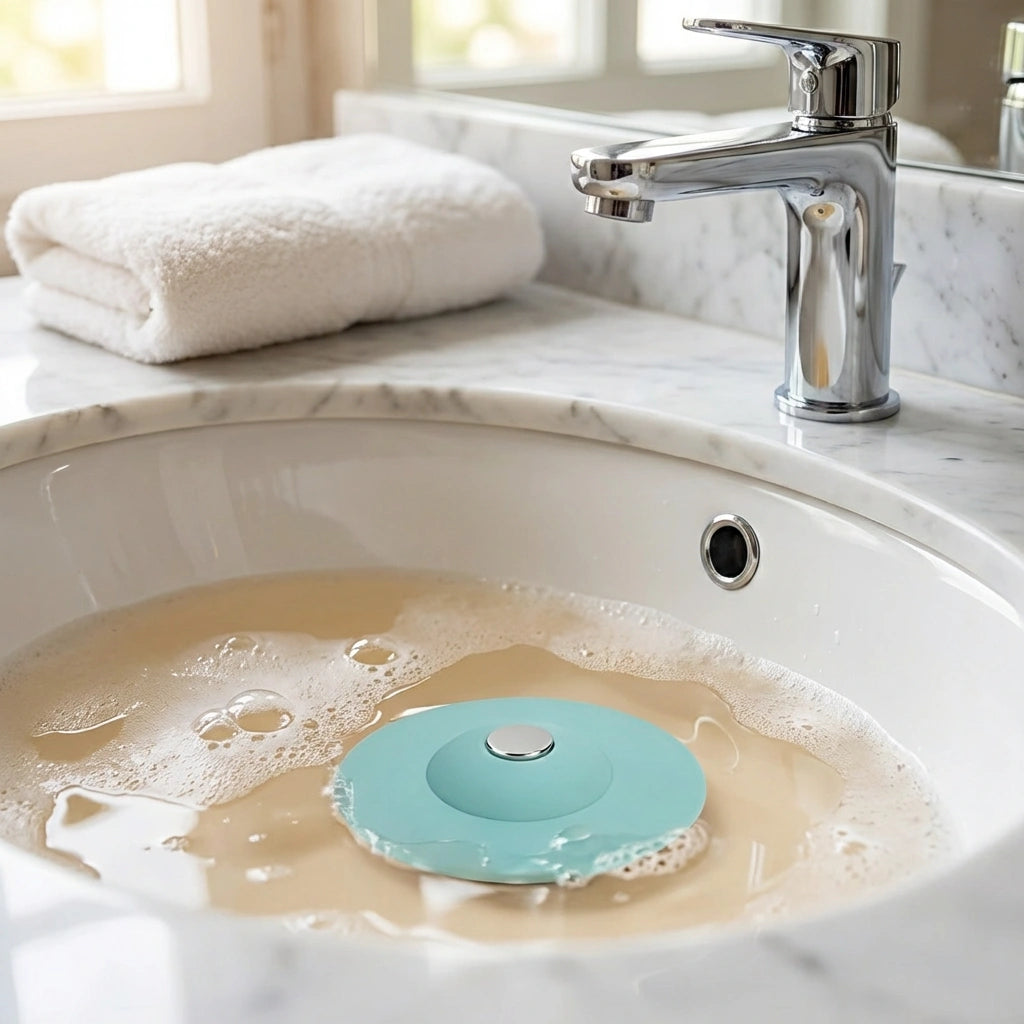 Magic Drain Stopper-Catcher (Pack of 2)