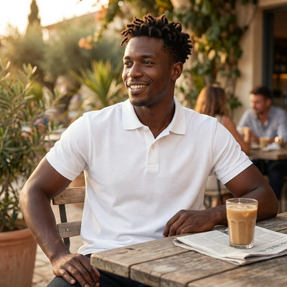Matte Elegance Polo Tee