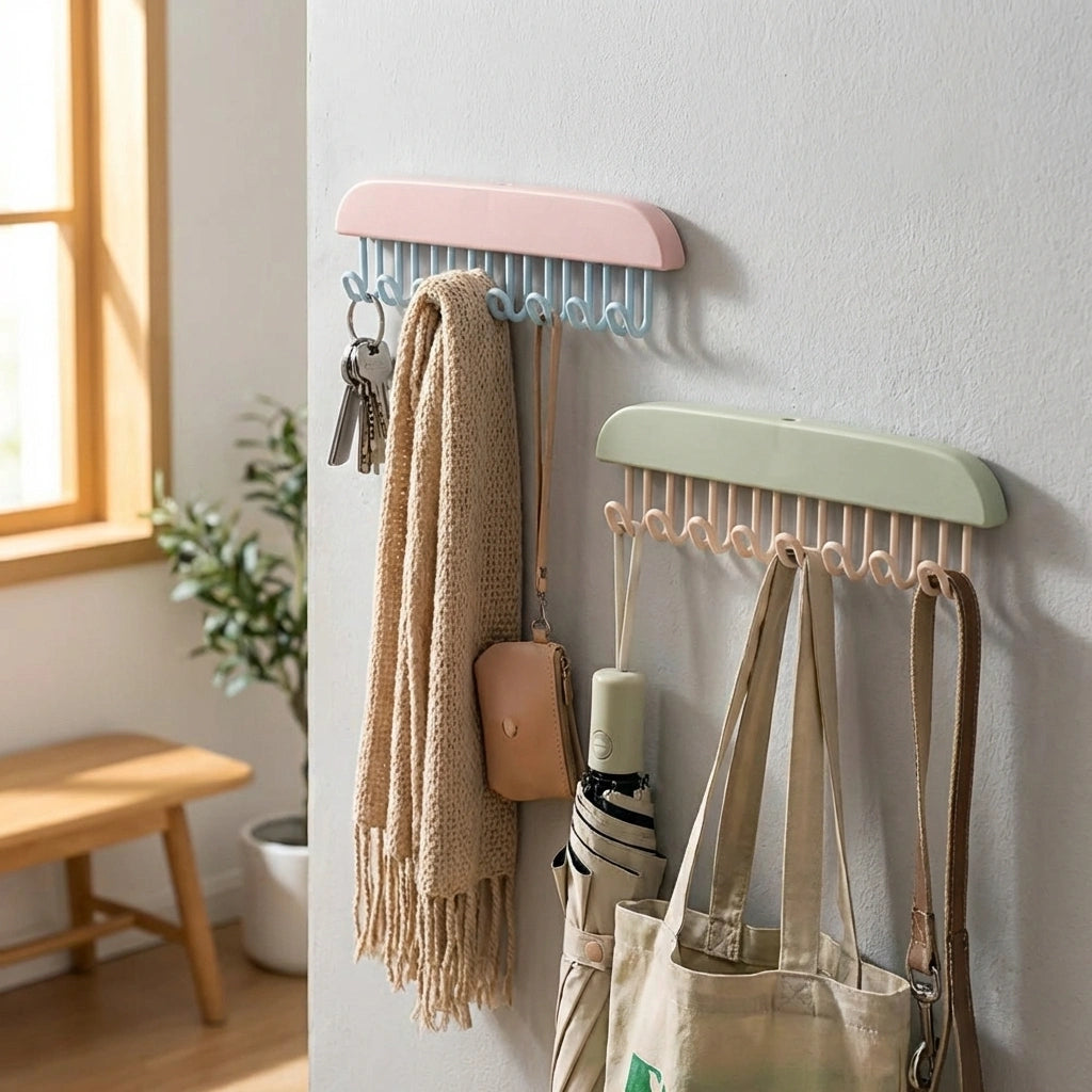 Multi-Clip Closet Hanger