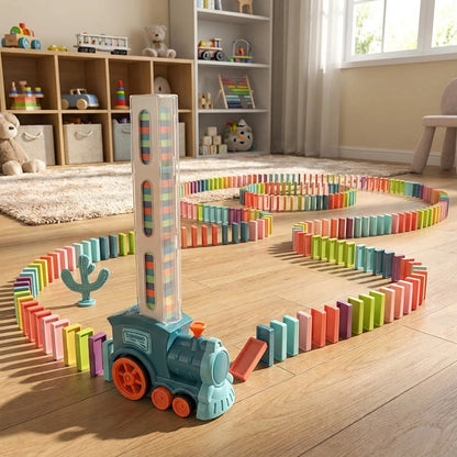 Kids' Domino Train Toy Set