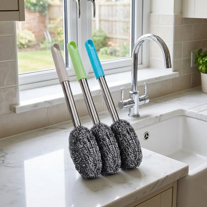 Bottle Jar Toilet Cleaner Brush Scrubber