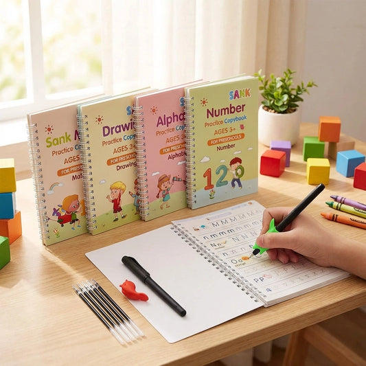 Magic Practice Copybook 4 book 10 refill