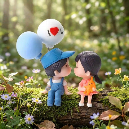 Couple Car Decoration Cute Cartoon Couples