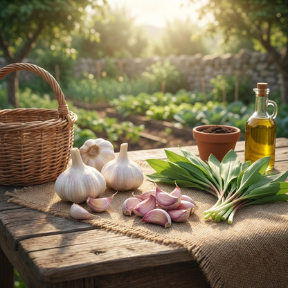 Garlic Seeds with Growth Serum