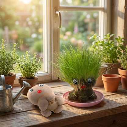 Octopus Grass Doll Pots