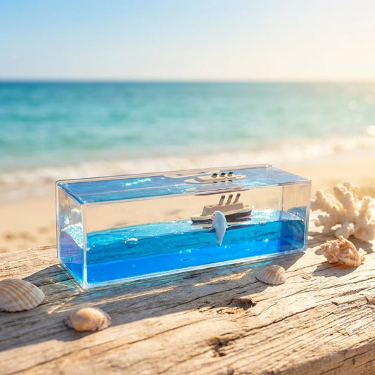 Floating Titanic Ship Ornament