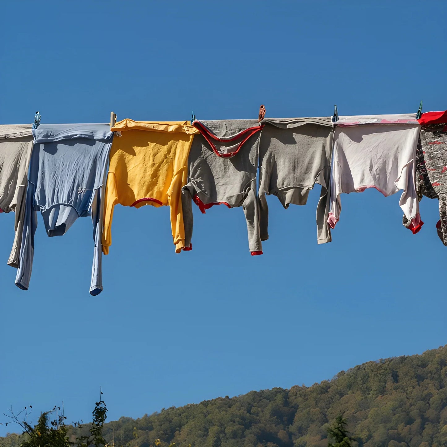 10M PVC-Coated Clothesline - Garden & Outdoors