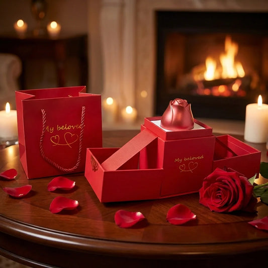 Eternal Rose Jewelry Box