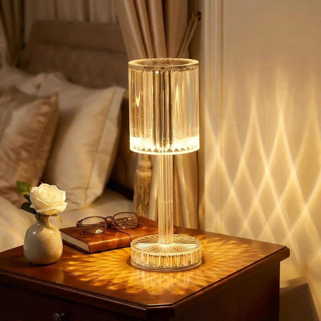 Crystal Touch Table Lamp