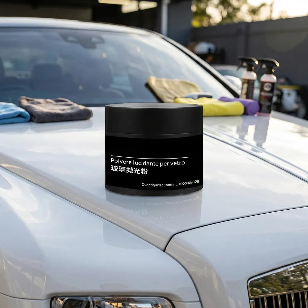 Car Glass Polish Powder