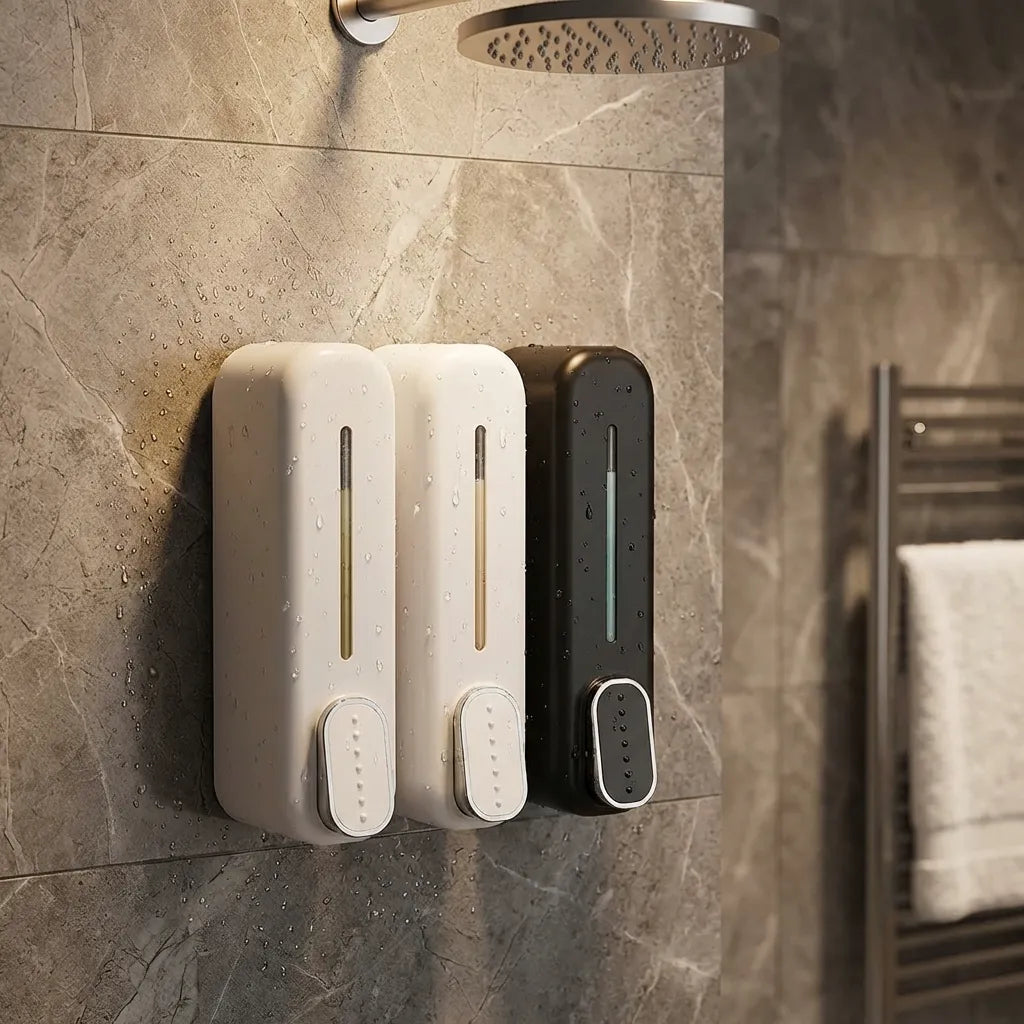 Press Wall-Mounted Dispenser Soap Manual (Pack of 2)