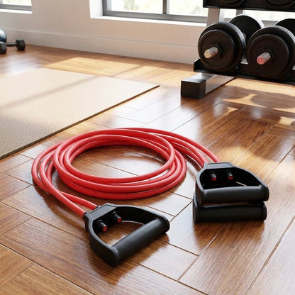 Natural Rubber Resistance Tube Toning Tube for Exercise