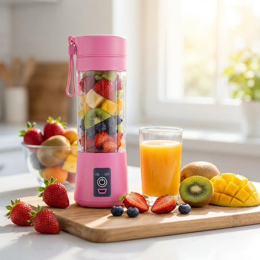 USB rechargeable mini juicer blender
