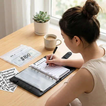 Waterproof Budget Binder Notebook