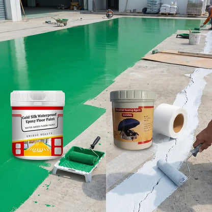 Quick & Dry anti slip water based Floor Paint (Pack of 2)