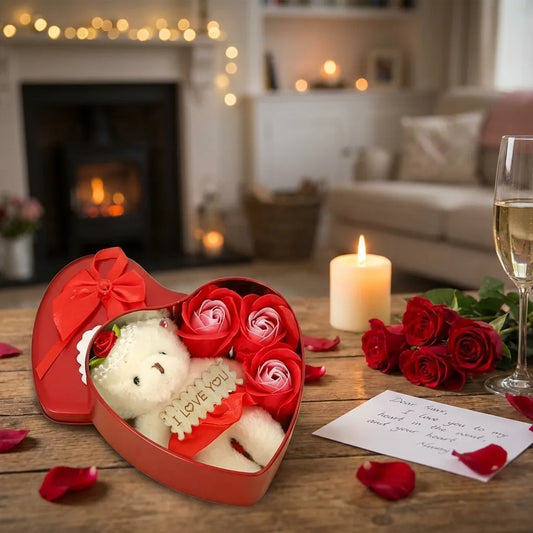 Bear Rose Gift Box