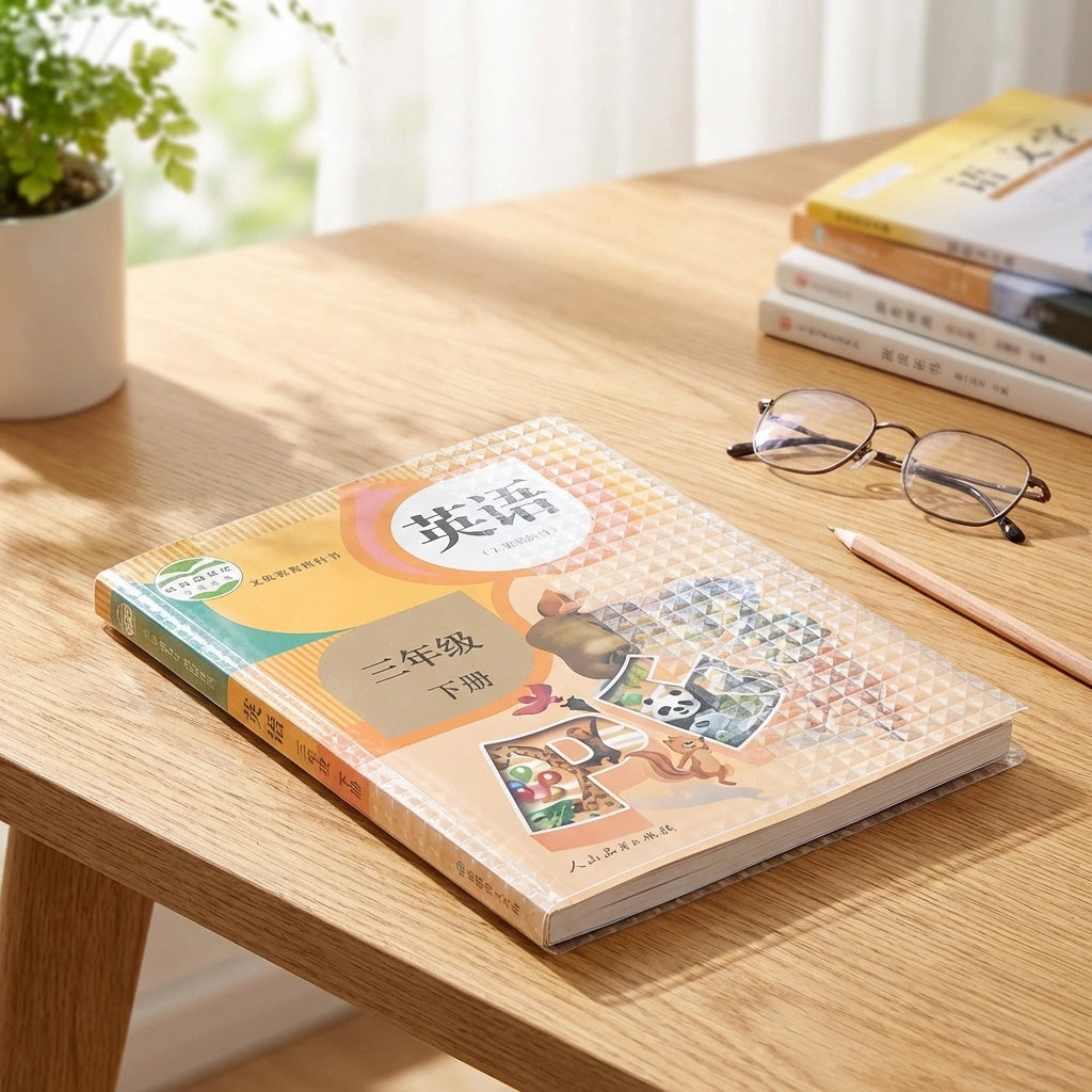 3 Different Size Transparent Sticker Books Cover