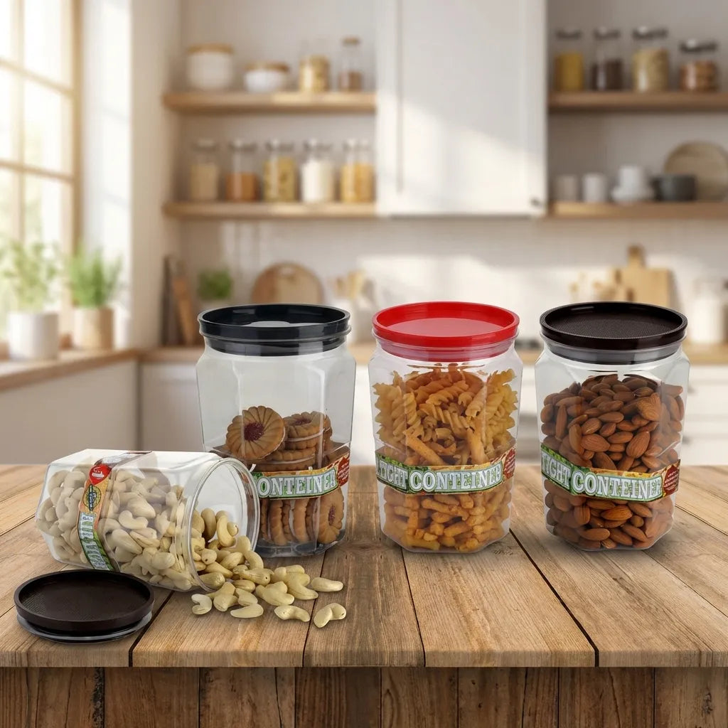 Air Tight Storage Containers (6 Pcs)