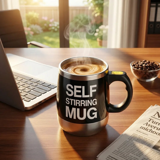 Self Stirring Coffee Cup