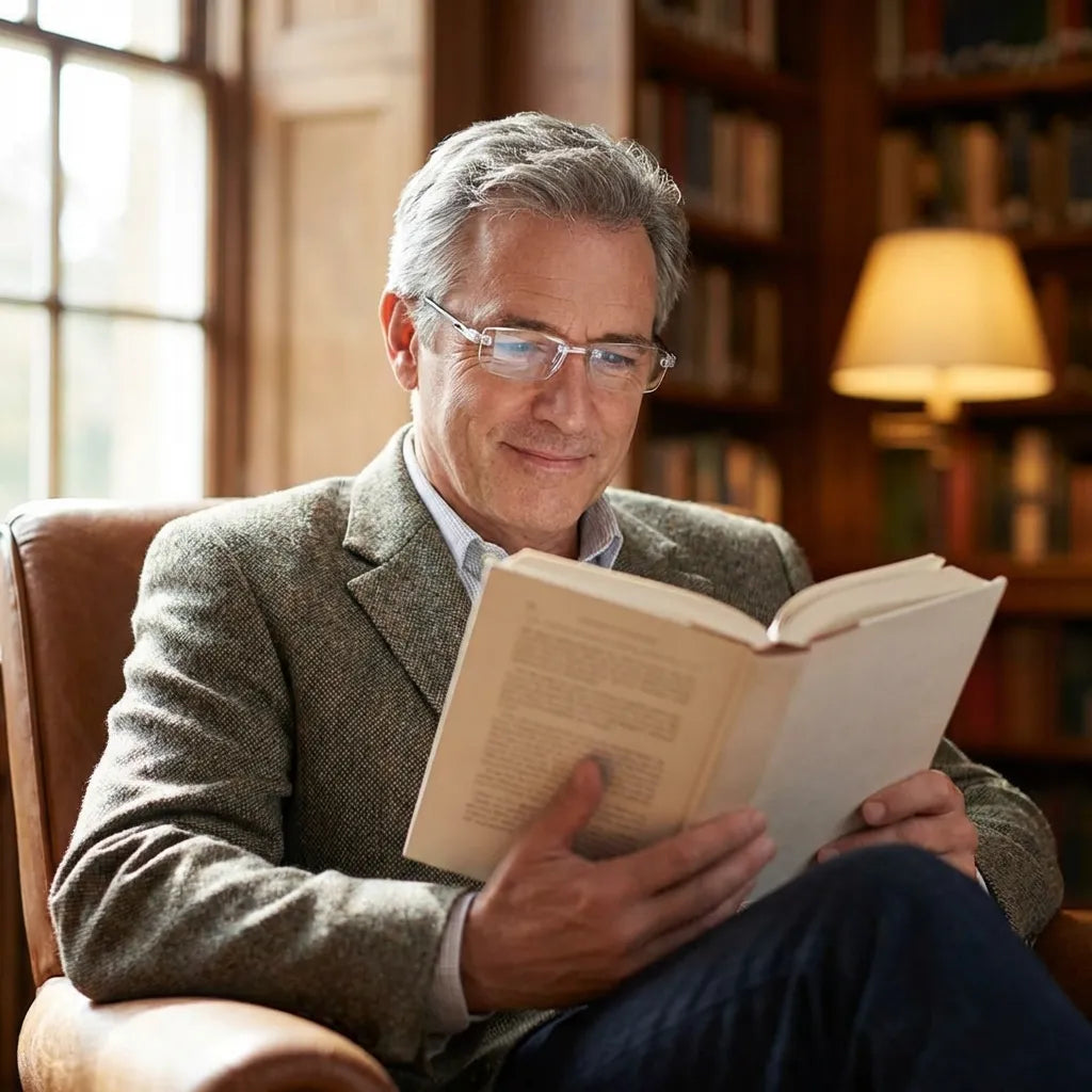 Anti-Blue Light Presbyopic Reading Glasses
