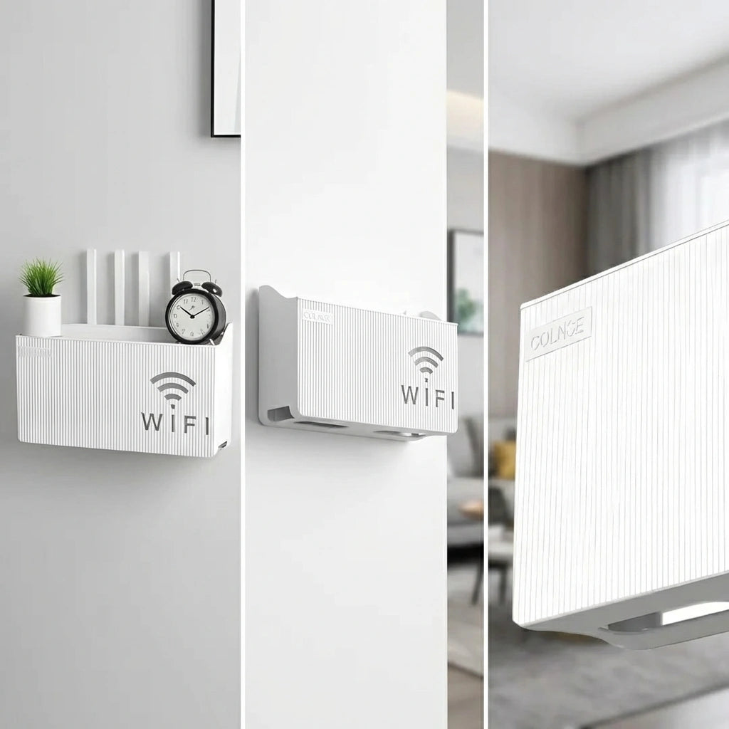 Wall Mounted Router Storage Box