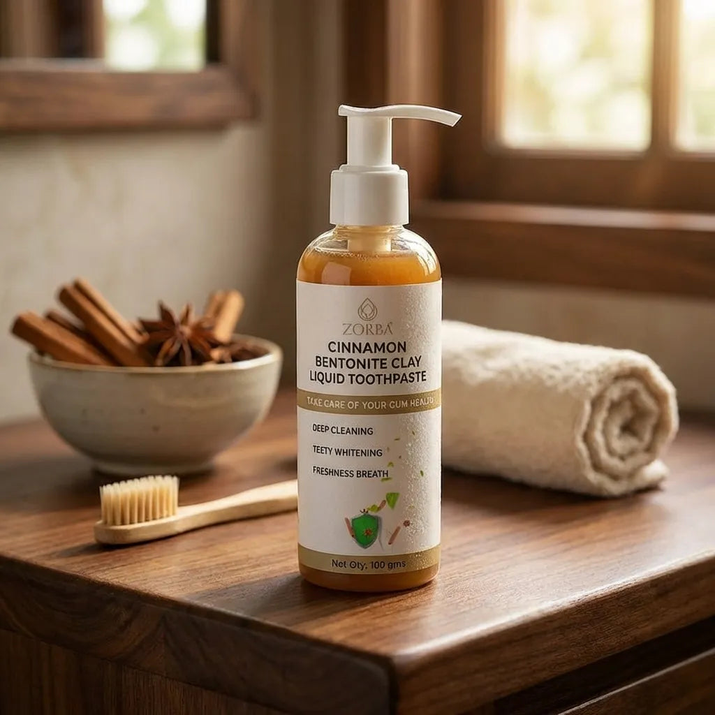 Cinnamon Bentonite Clay Liquid Toothpaste 100 ml Pack of 1