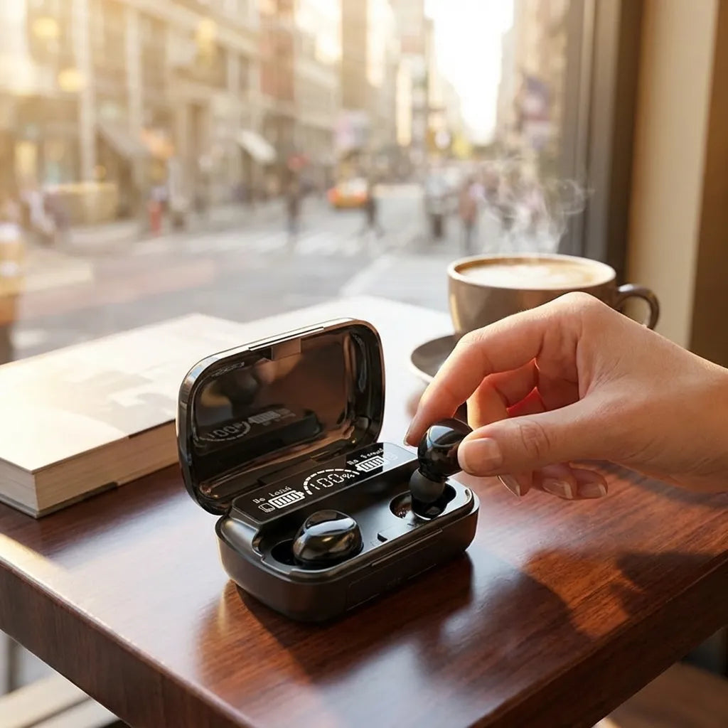LED Display Wireless Earbuds