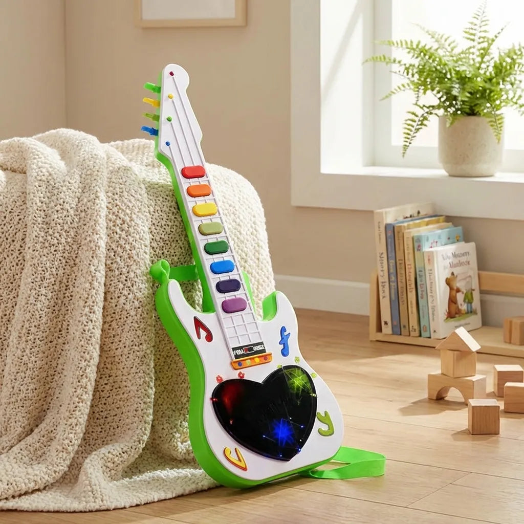 Mini Instruments Electric Battery operated musical instruments mini guitar – MaxSmile