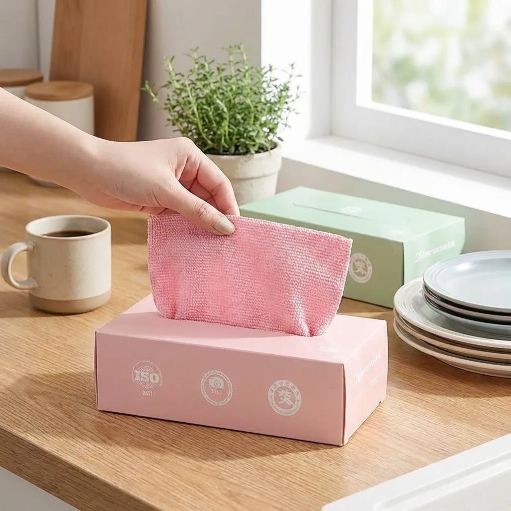 Microfiber Cleaning Cloth - 20 PCS (Pack of 1)