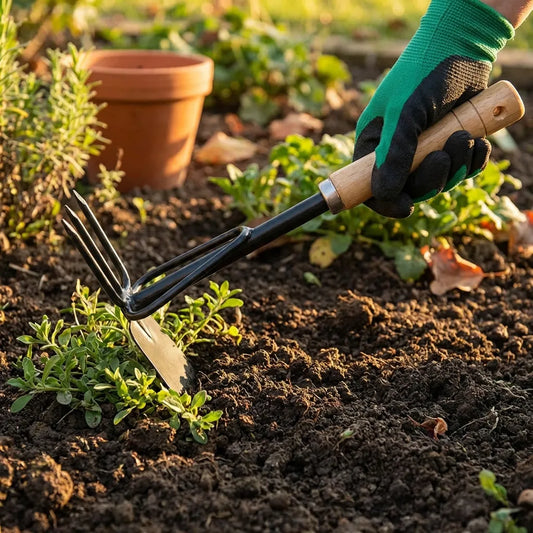 Dual Hoe & Rake Tool