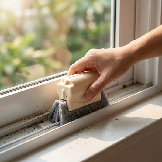 Window Groove Cleaning Brush – 2 Pack