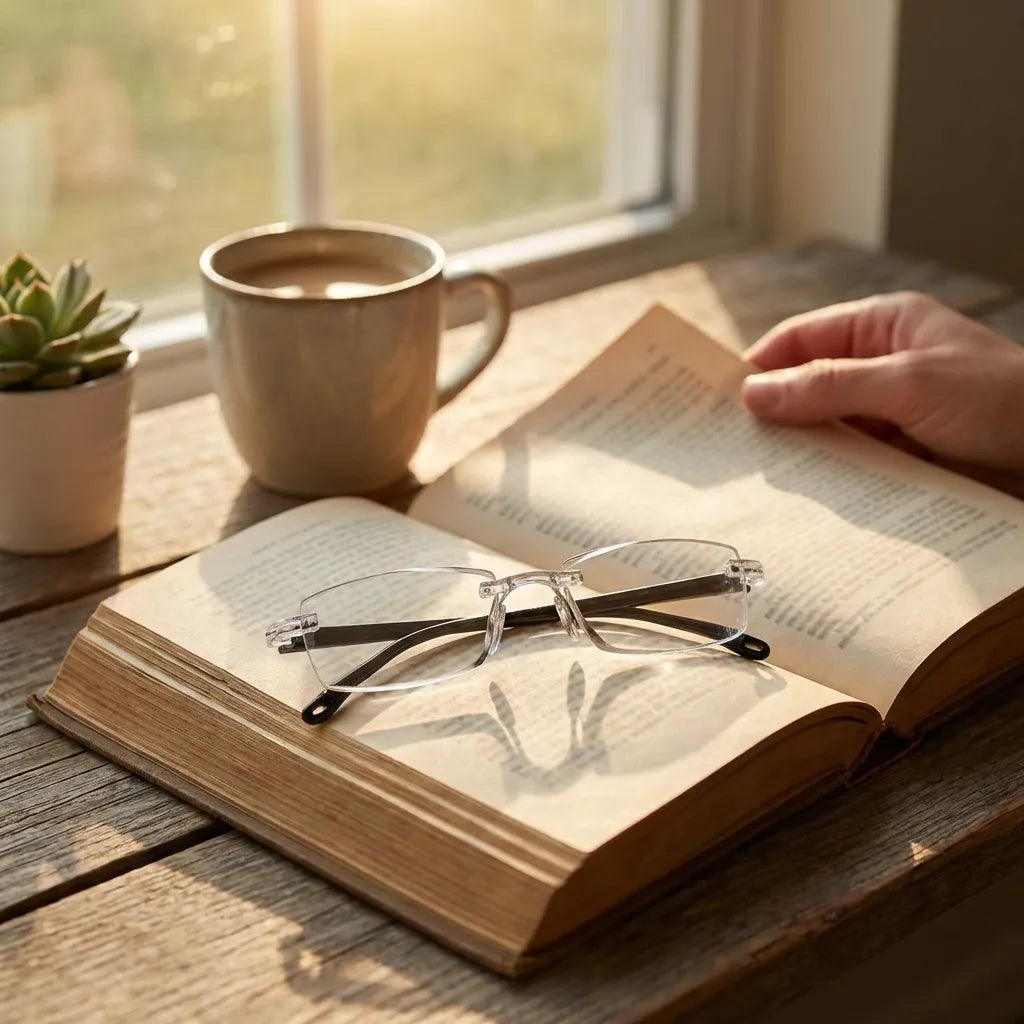 Anti-Blue Light Presbyopic Reading Glasses