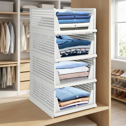 Stackable Foldable Closet Drawers