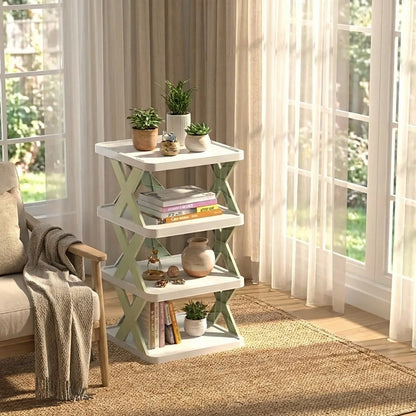Space-Saving Corner Shoe Rack