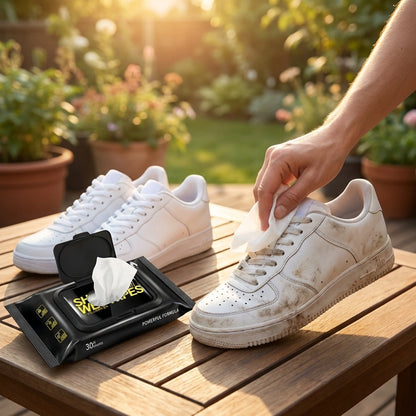 Sneaker & Shoe Cleaner Wipes(1 Packs of 80)