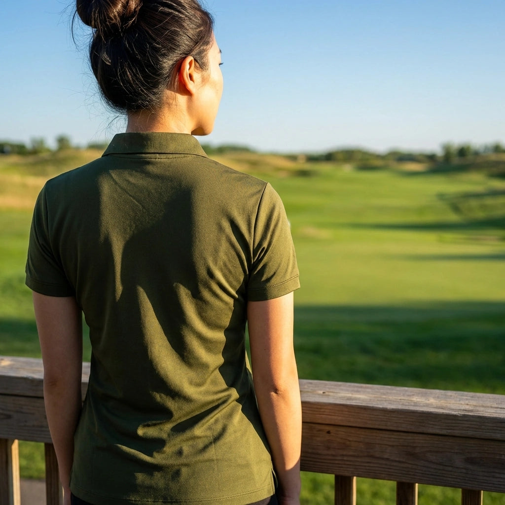 Bottle Green Polo Tee