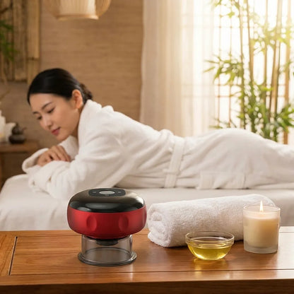 Electric Cupping Machine with Heat – 12 Levels