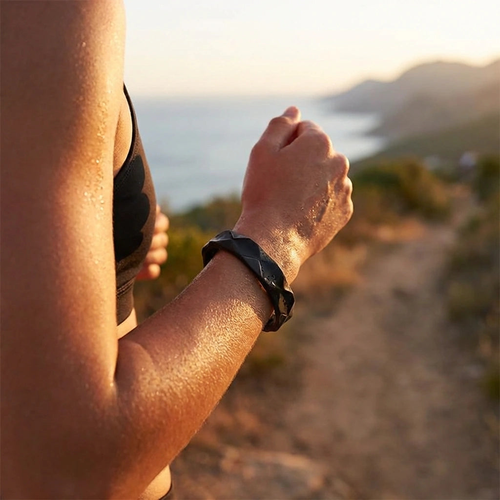 Silicone Beaded Wristband