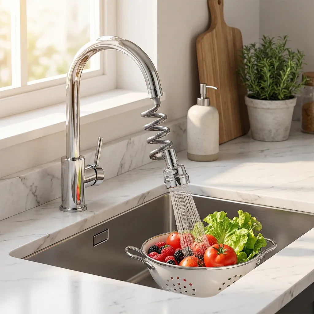 Flexible Faucet Sprayer Attachment
