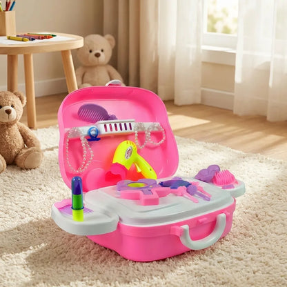 Kids Makeup Case Suitcase
